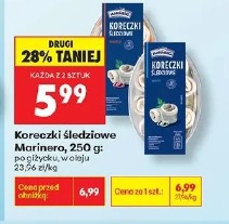 Koreczki śledziowe Marinero