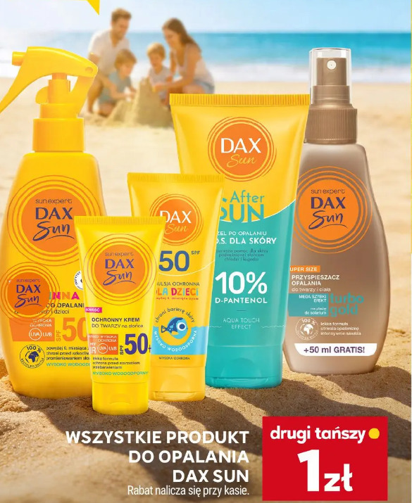 Wszystkie produkt do opalania Dax Sun
