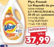 Vizir Płyn, Proszek lub Kapsułki do prania