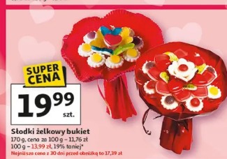 Słodki żelkowy bukiet