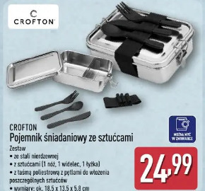 Crofton Pojemnik śniadaniowy ze sztućcami