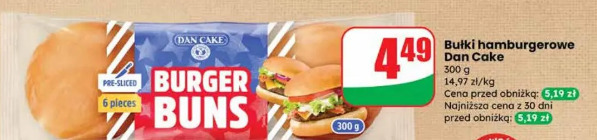 Bułki hamburgerowe Dan Cake