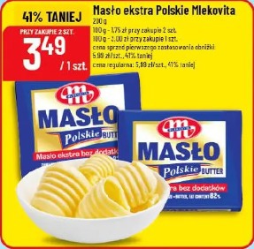 Masło ekstra Polskie Mlekovita