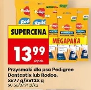 Pedigree Dentastix lub Rodeo przysmak