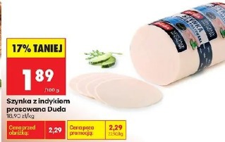 Szynka z indykiem prasowana Duda