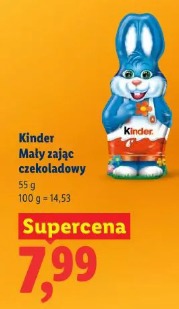 Kinder Mały zając czekoladowy