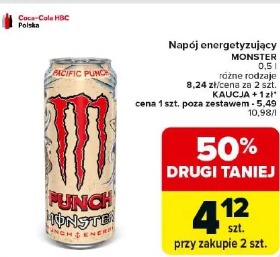 Napój energetyzujący MONSTER