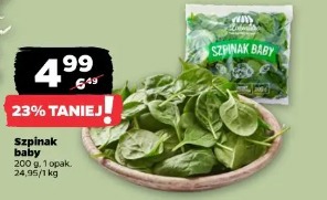 Szpinak baby