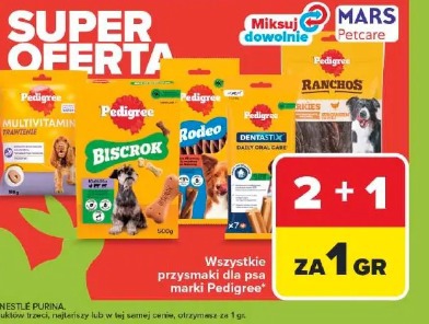 Wszystkie przysmaki dla psa marki Pedigree