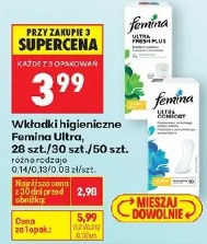 Wkładki higieniczne Femina Ultra
