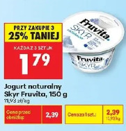Jogurt naturalny Skyr Fruvita