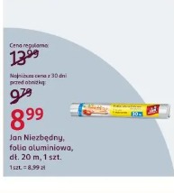 Jan Niezbędny, folia aluminiowa