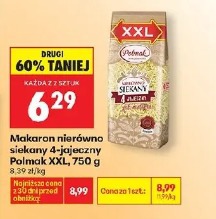 Makaron nierówny siekany 4-jajeczny Polmak XXL