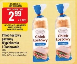 Chleb tostowy pszenny Wypiekarnia i Ciach
