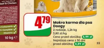 Mokra karma dla psa Doogy
