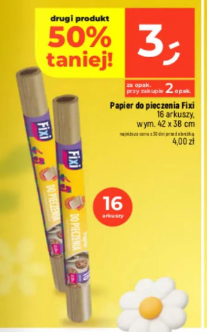 Papier do pieczenia Fixi
