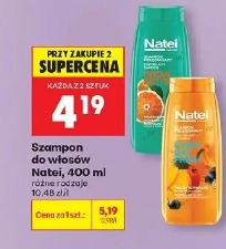Szampon do włosów Natei, 400 ml różne rodzaje