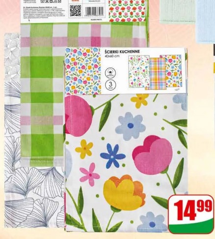 Komplet ścierek kuchennych