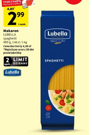Makaron spaghetti LUBELLA