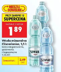 Woda mineralna Cisowianka