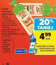 Chleb tostowy Dan Cake