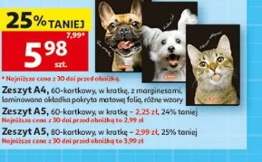 Zeszyt A4