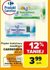 Carrefour papier toaletowy nawilżany
