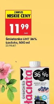 Śmietanka UHT 36% Łaciata