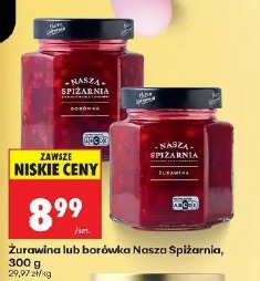 Żurawina lub borówka Nasza Spiżarnia