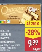 Choceur Czekolada kawowo-śmietankowa
