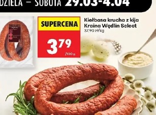 Kiełbasa krucha z kija Kraina Wędlin Select