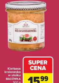 Kiełbasa krakowska w słoiku BACÓWKA