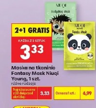 Fantasy Mask Niuqi Young maska na tkaninie