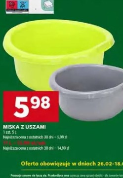 Miska z uszami