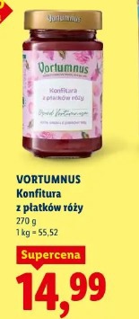Vortumnus Konfitura z płatków róży