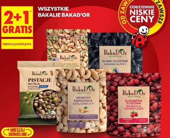Wszystkie bakalie BakaD'Or