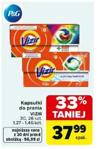 Kapsułki do prania Vizir