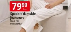 Spodnie damskie jeansowe