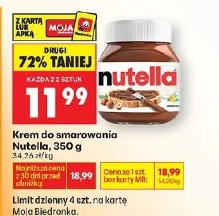 Krem do smarowania Nutella