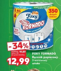 Foxy Tornado Ręcznik papierowy 3-warstwowy