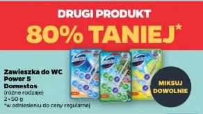 Zawieszka do WC Power 5 Domestos