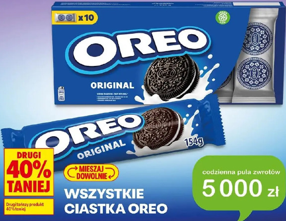 Wszystkie ciastka Oreo