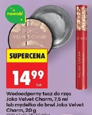 Wodoodporny tusz do rzęs Joko Velvet Charm lub mydełko do brwi Joko Velvet Charm