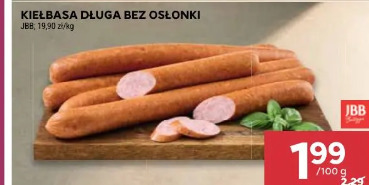 Kiełbasa długa bez osłonki JBB