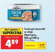 Tuńczyk kawałki w oleju Marinero