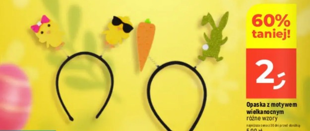 Opaska z motywem wielkanocnym