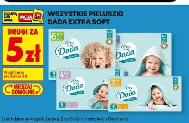 Wszystkie pieluszki Dada Extra Soft