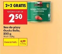 Sos do pizzy Gusto Bello, 230 g