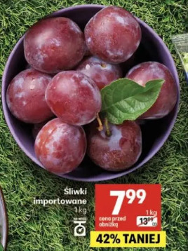 Śliwki importowane