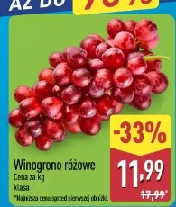 Winogrono różowe 